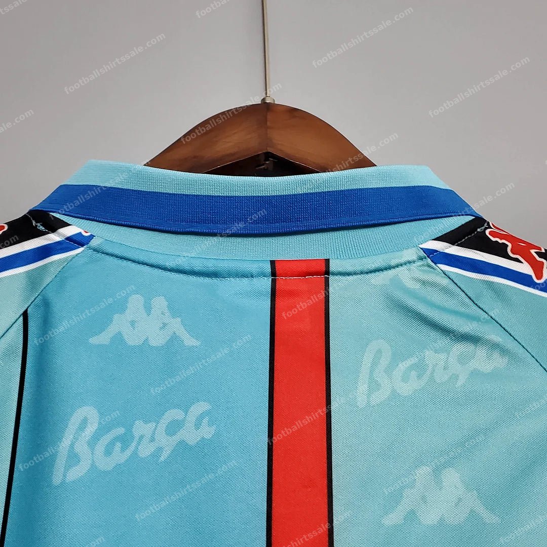 1996/1997 Retro Barcelona Away Football Shirt 1:1 Thai Quality - Detail 4