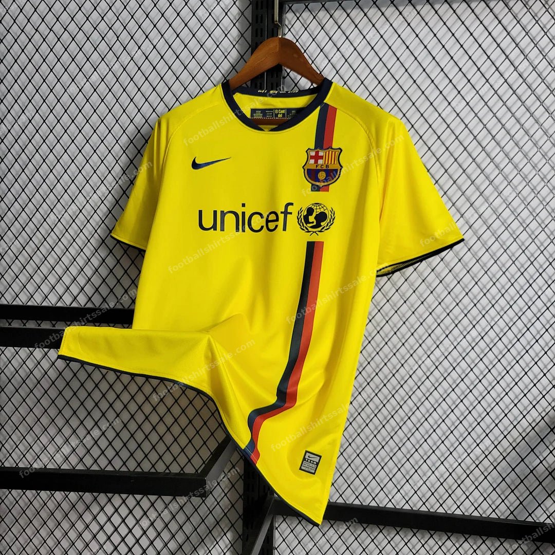 2008/2009 Retro Barcelona Away Football Shirt 1:1 Thai Quality - Detail 2