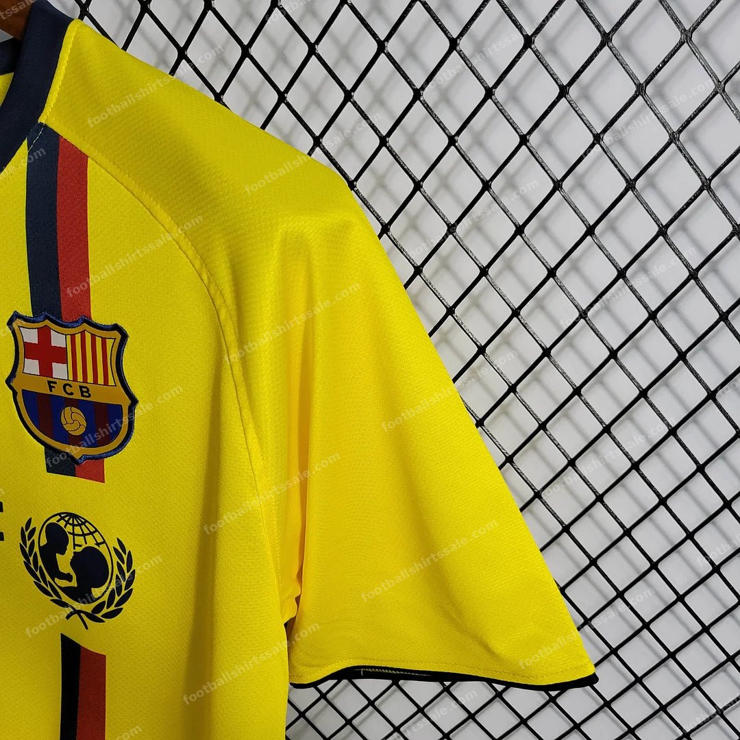 2008/2009 Retro Barcelona Away Football Shirt 1:1 Thai Quality - Detail 8