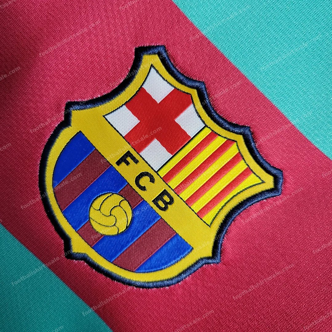 2010/2011 Retro Barcelona Away Football Shirt 1:1 Thai Quality - Detail 5