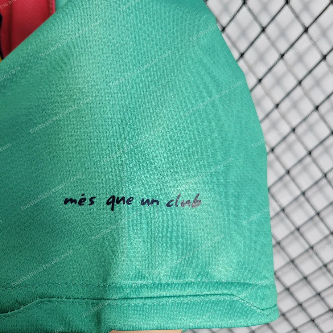 2010/2011 Retro Barcelona Away Football Shirt 1:1 Thai Quality - Detail 6