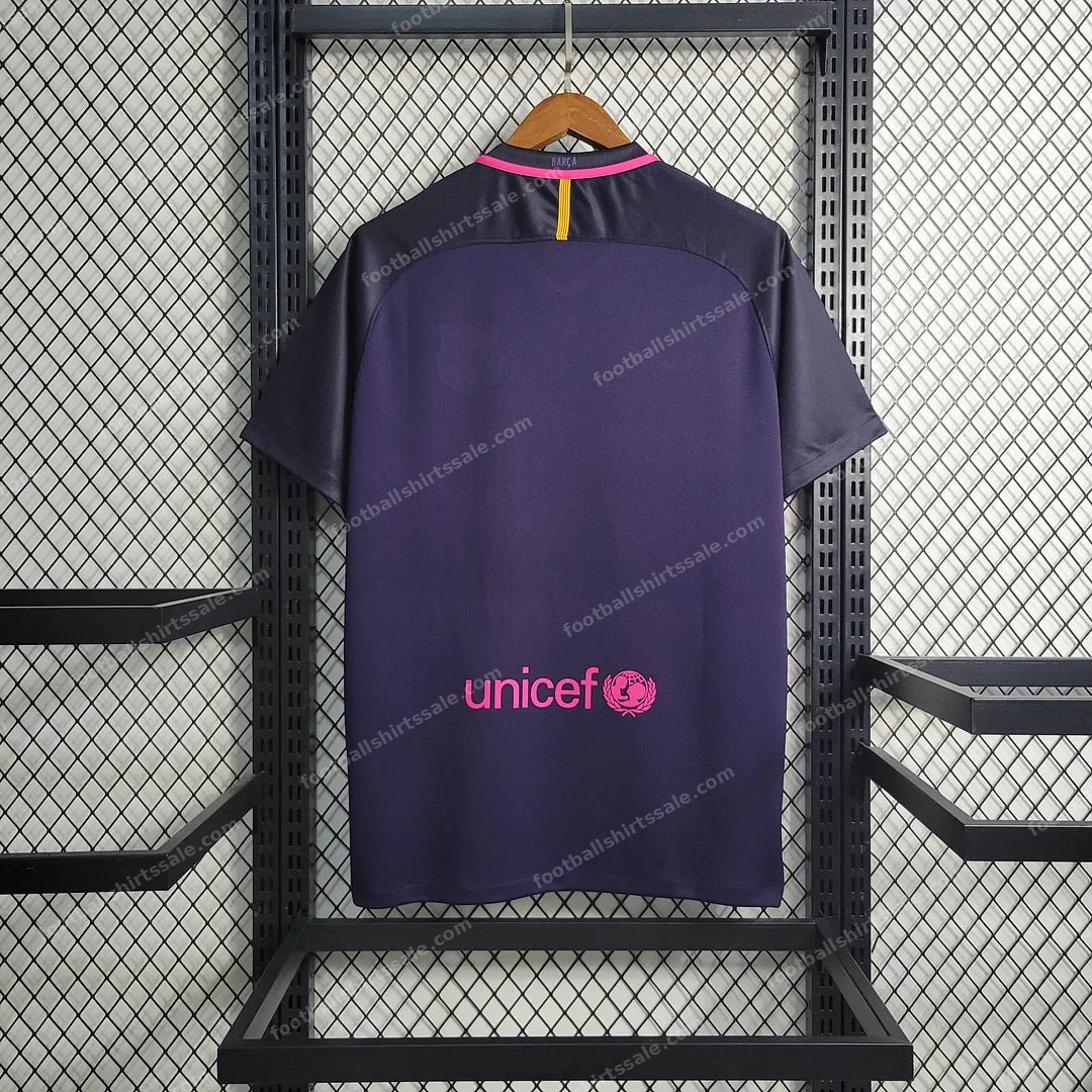 2016/2017 Retro Barcelona Away Football Shirt 1:1 Thai Quality - Detail 1