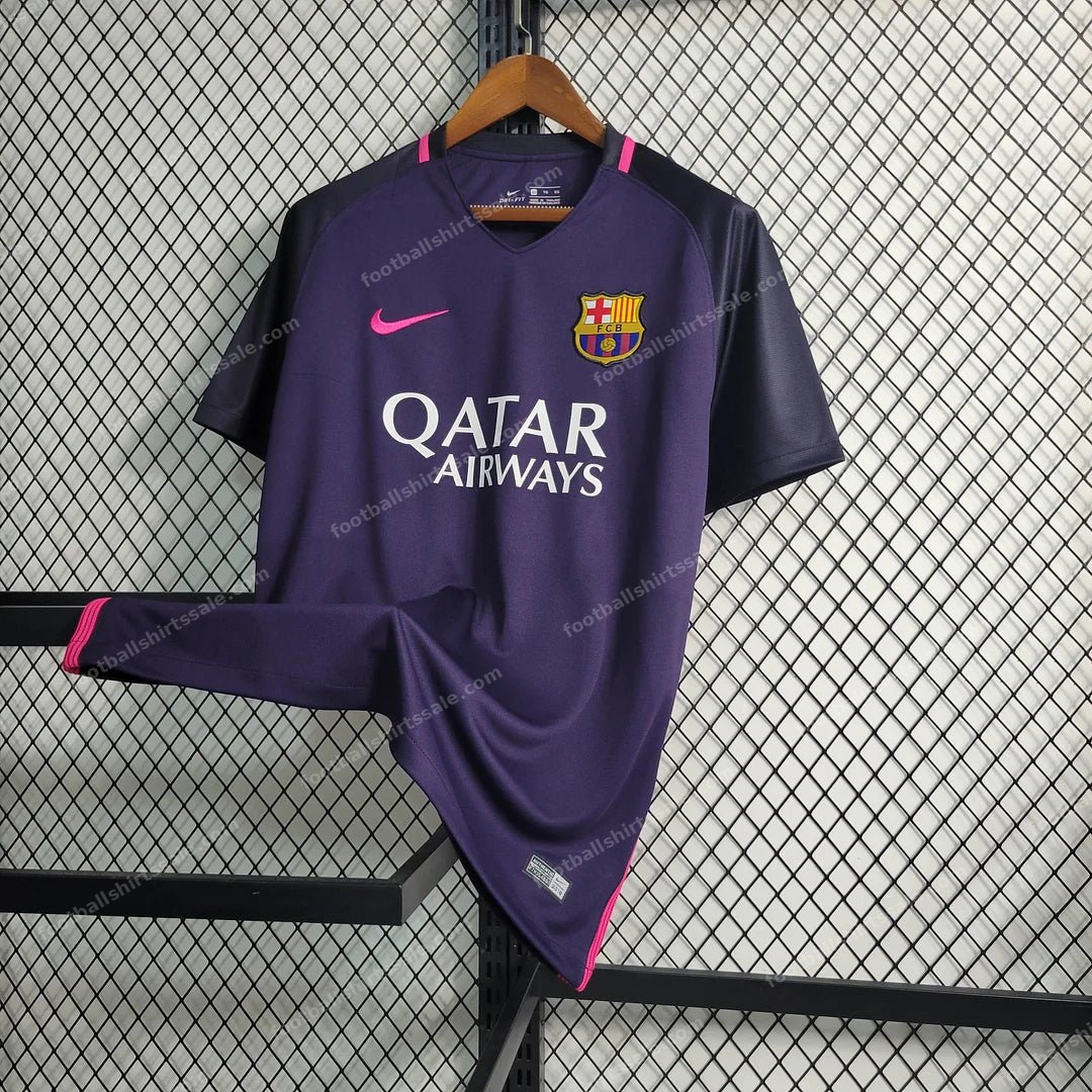 2016/2017 Retro Barcelona Away Football Shirt 1:1 Thai Quality - Detail 2