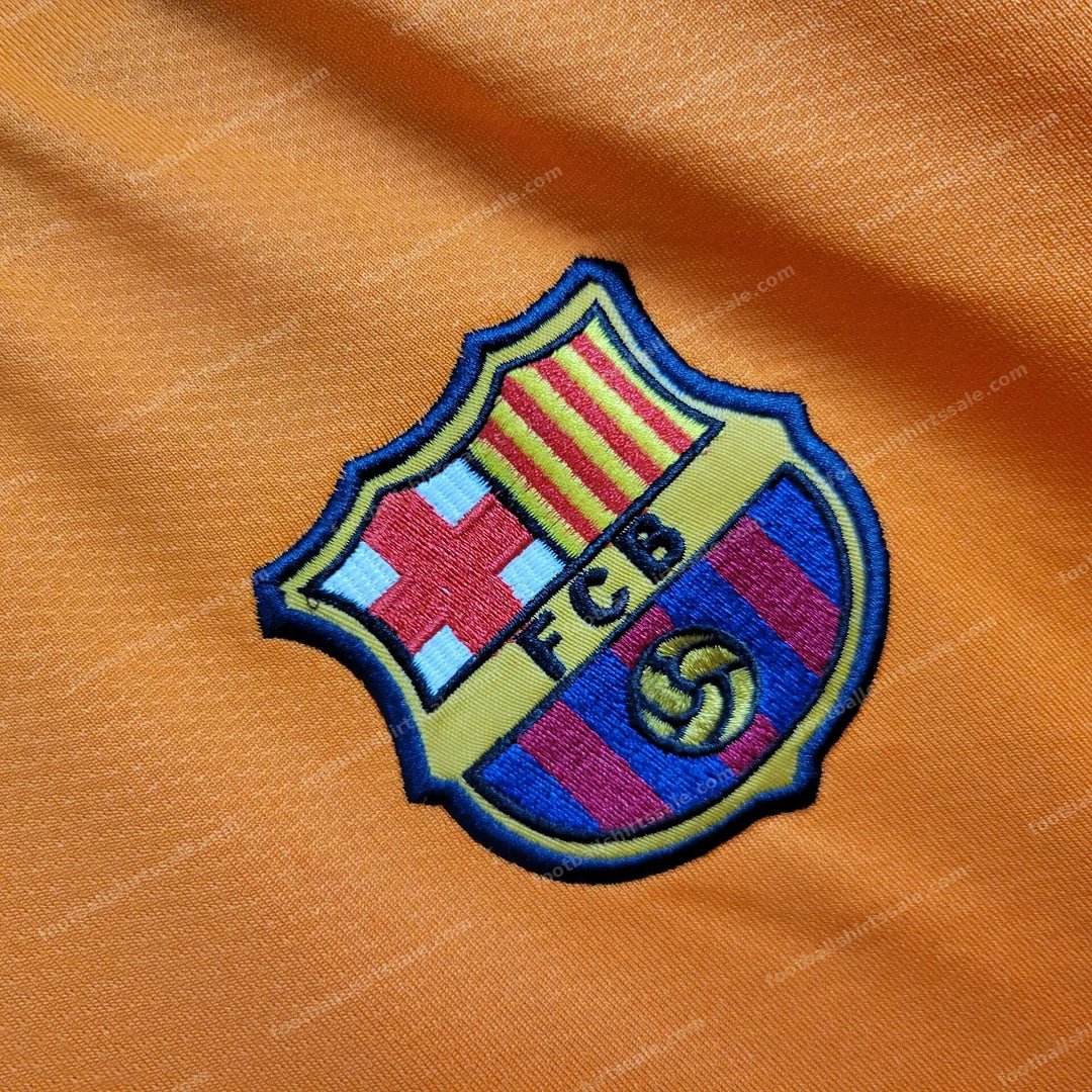 2006/2007 Retro Barcelona Away Football Shirt - Detail 3