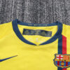 2008/2009 Retro Barcelona Away Football Shirt Kids Size 1:1 Thai Quality - Detail 2