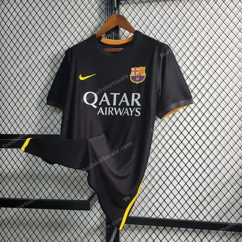 2013/2014 Retro Barcelona Black Football Shirt 1:1 Thai Quality - Detail 3