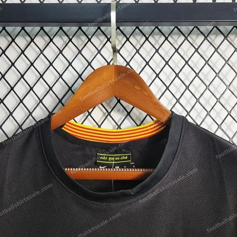 2013/2014 Retro Barcelona Black Football Shirt 1:1 Thai Quality - Detail 4