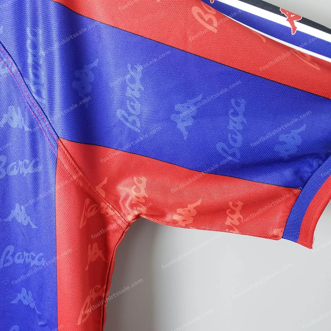 Retro Barcelona Football Shirt Home 1995/1997 1:1 Thai Quality - Detail 2