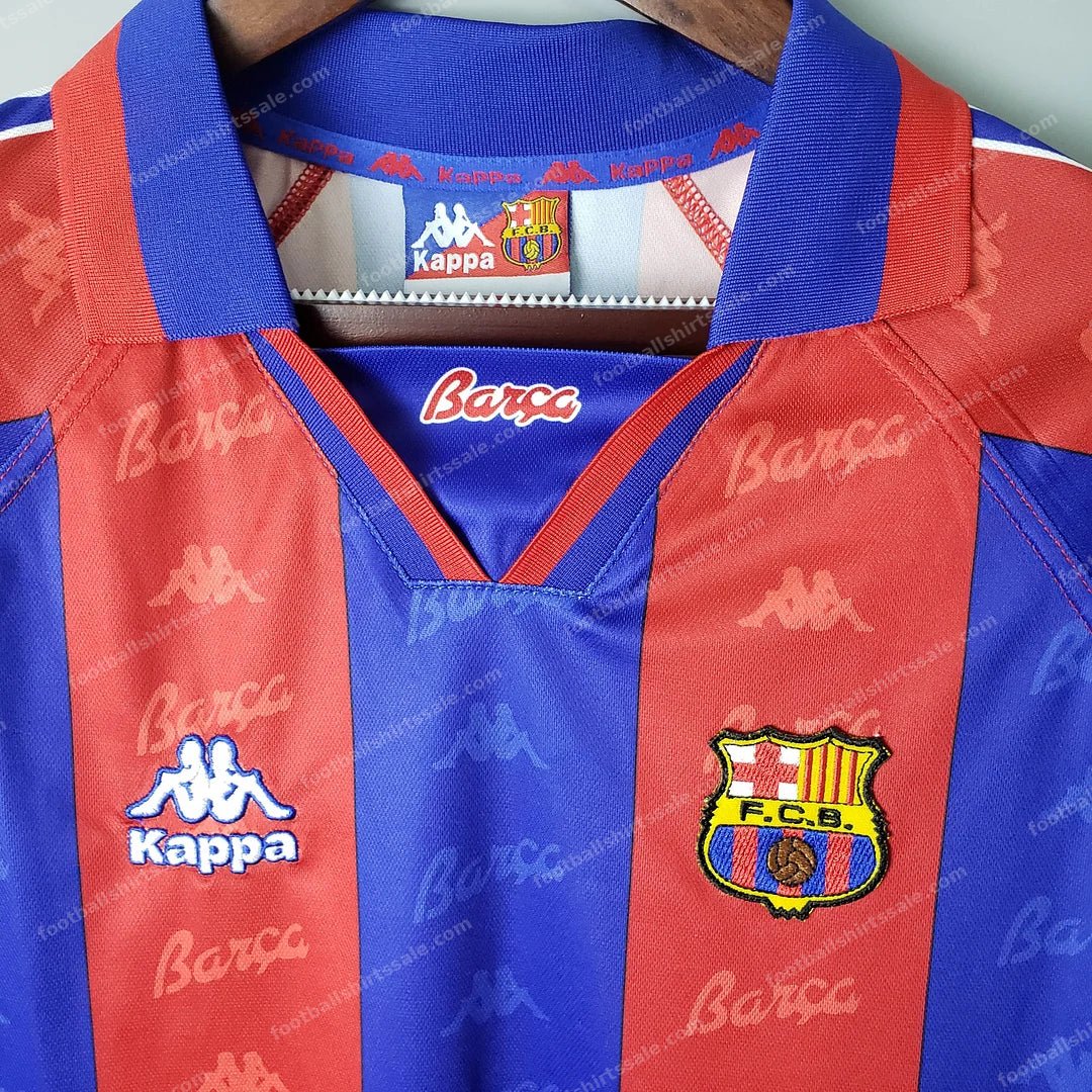 Retro Barcelona Football Shirt Home 1995/1997 1:1 Thai Quality - Detail 4