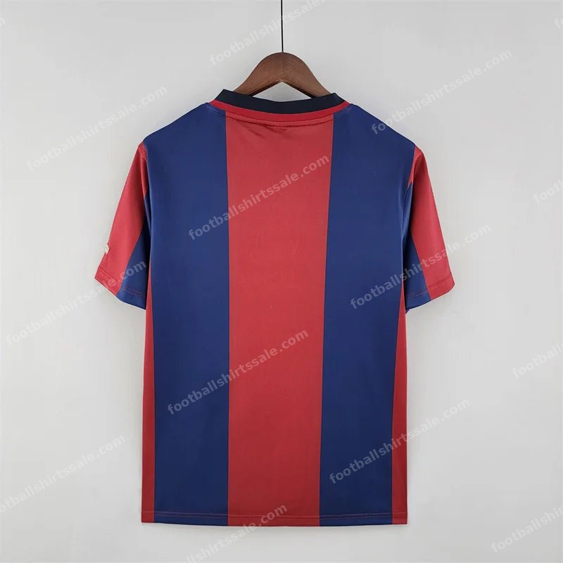 1998/1999 Retro Barcelona Football Shirt Home 1:1 Thai Quality - Detail 1