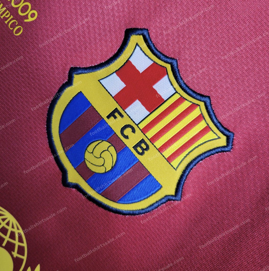 2008/2009 Retro Barcelona Football Shirt Home 1:1 Thai Quality - Detail 4
