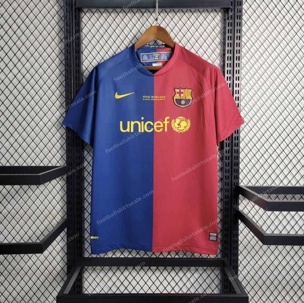 2008/2009 Retro Barcelona Football Shirt Home 1:1 Thai Quality