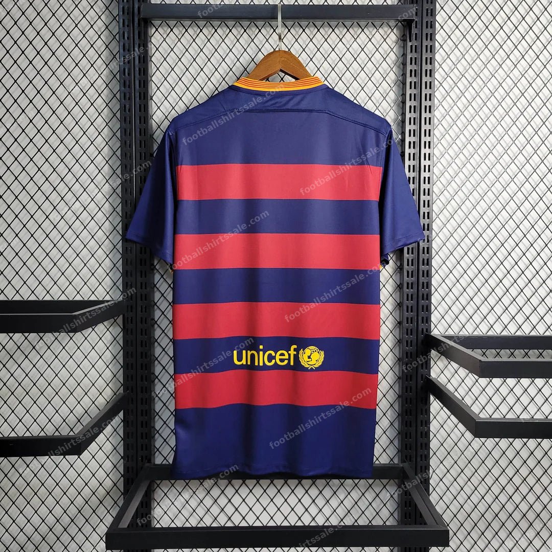 2015/2016 Retro Barcelona Football Shirt Home 1:1 Thai Quality - Detail 1