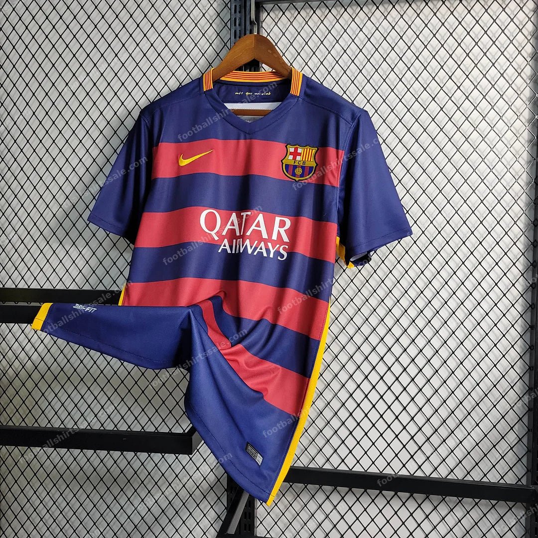2015/2016 Retro Barcelona Football Shirt Home 1:1 Thai Quality - Detail 2