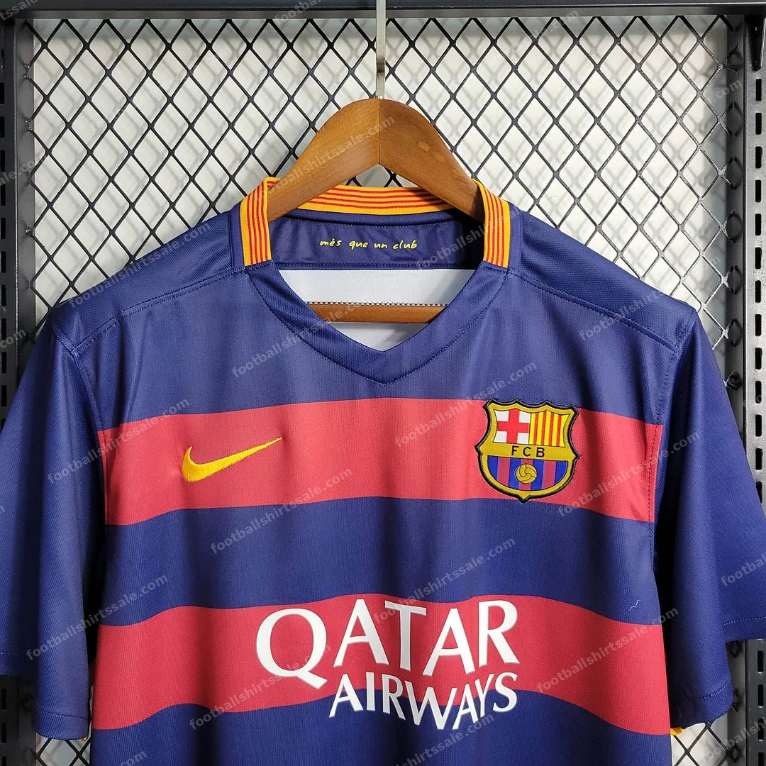 2015/2016 Retro Barcelona Football Shirt Home 1:1 Thai Quality - Detail 3