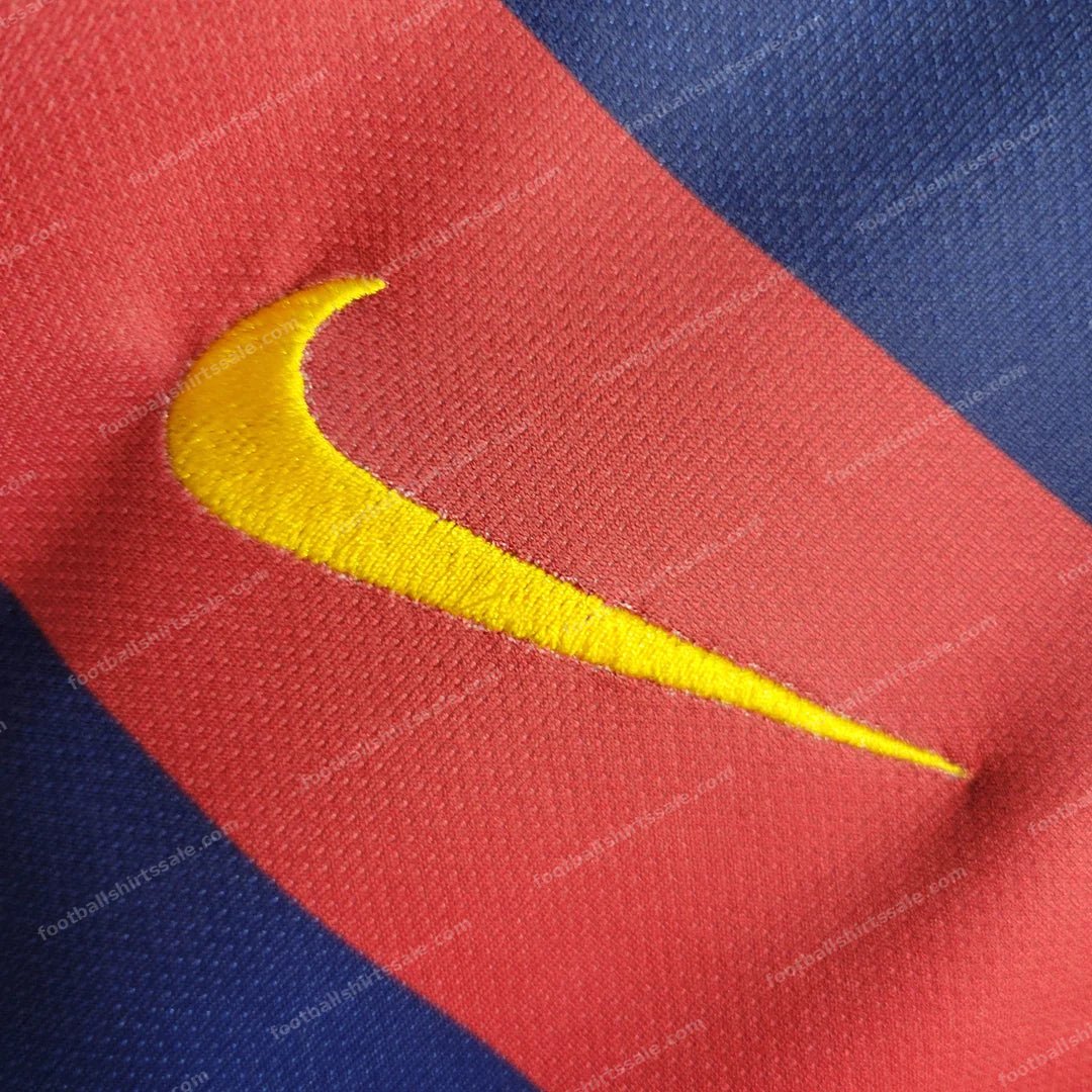 2015/2016 Retro Barcelona Football Shirt Home 1:1 Thai Quality - Detail 4