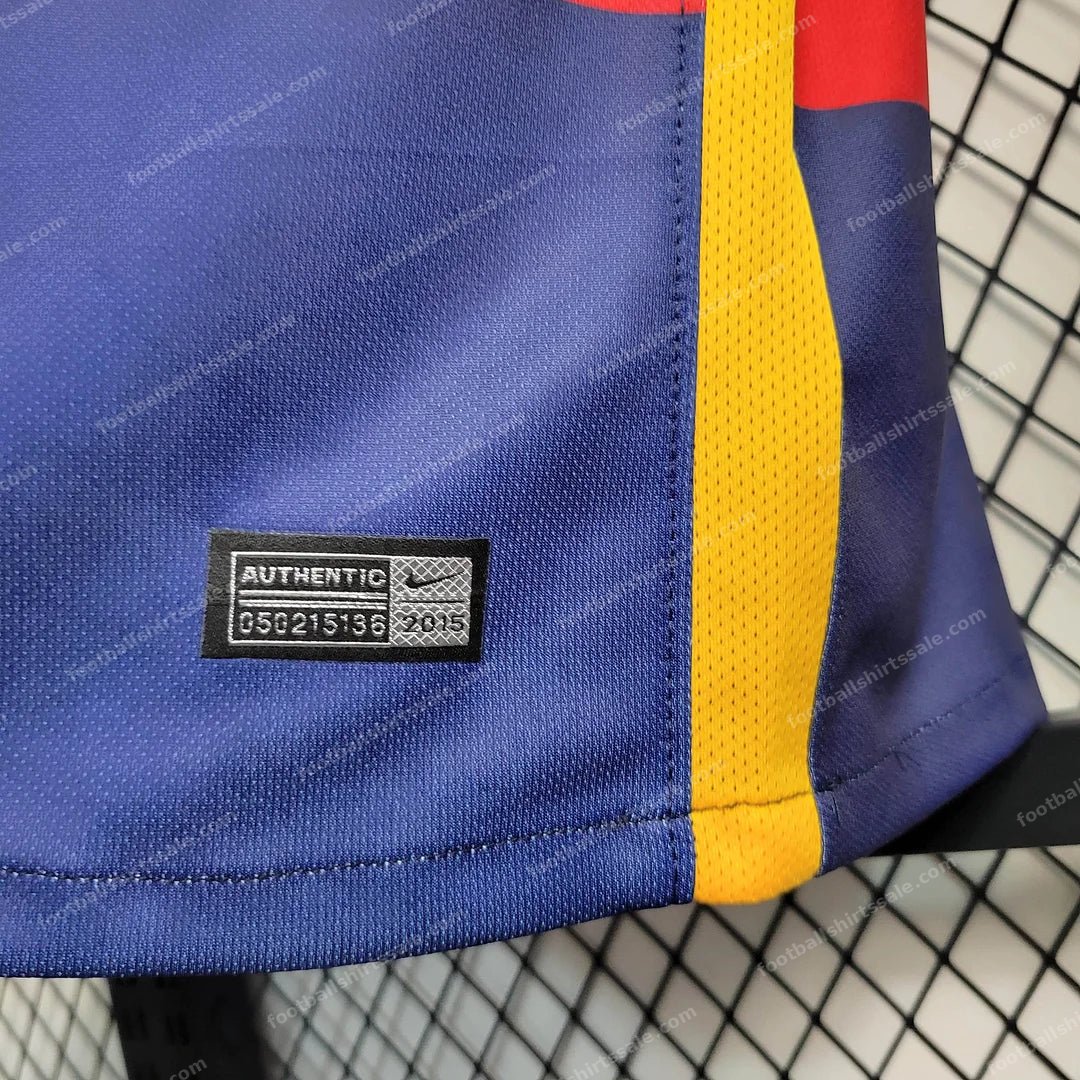 2015/2016 Retro Barcelona Football Shirt Home 1:1 Thai Quality - Detail 7