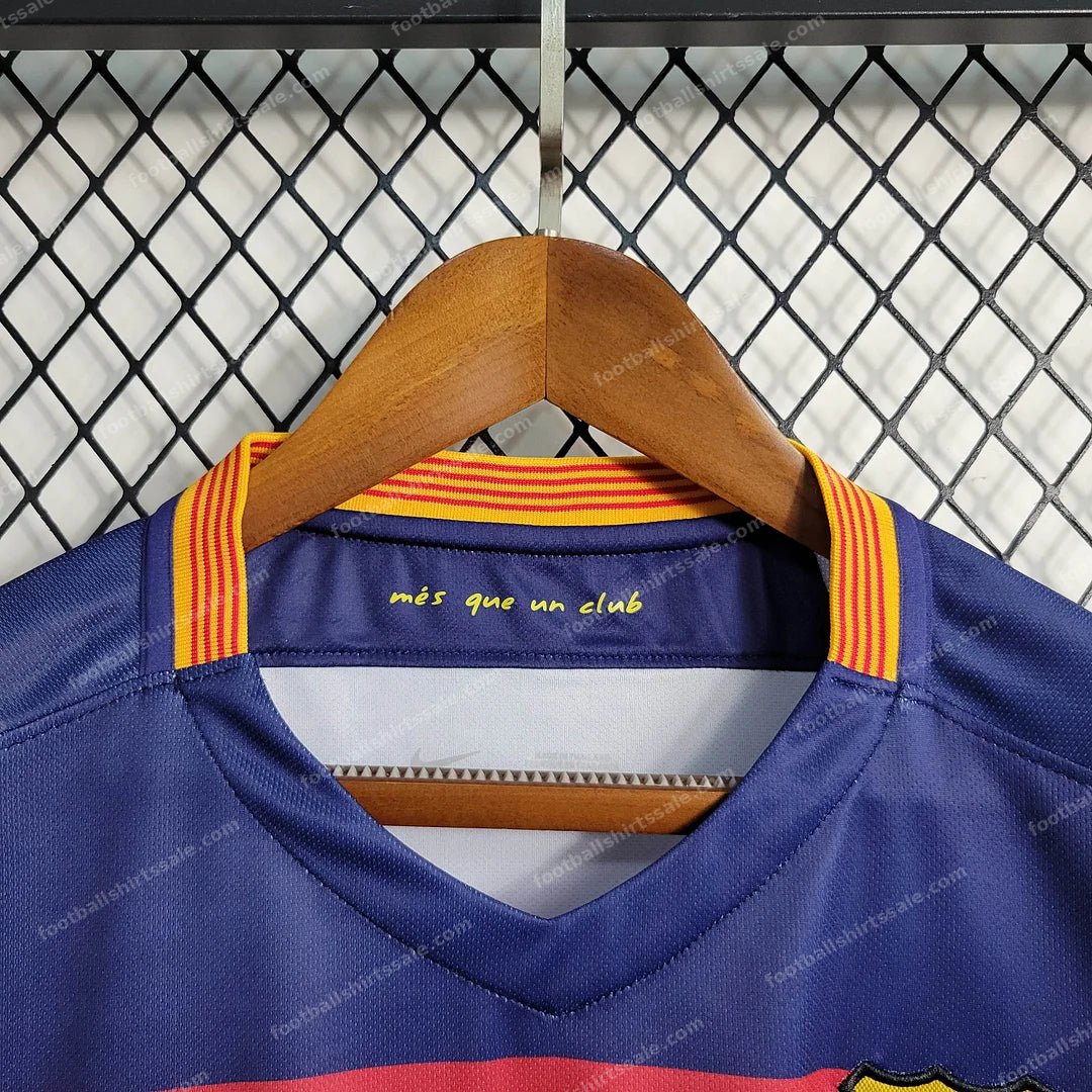 2015/2016 Retro Barcelona Football Shirt Home 1:1 Thai Quality - Detail 8