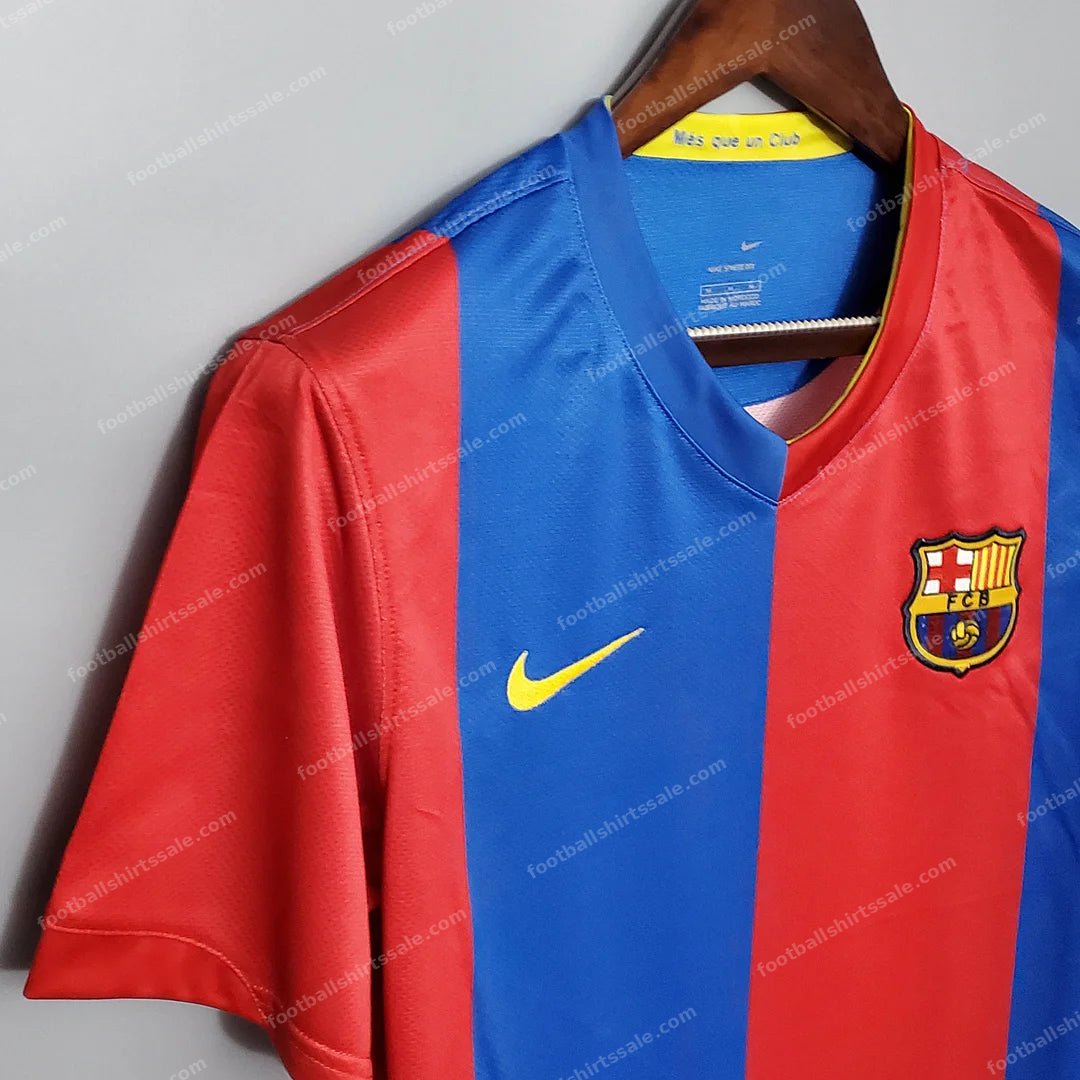 2006/2007 Retro Barcelona Home Football Shirt 1:1 Thai Quality - Detail 2
