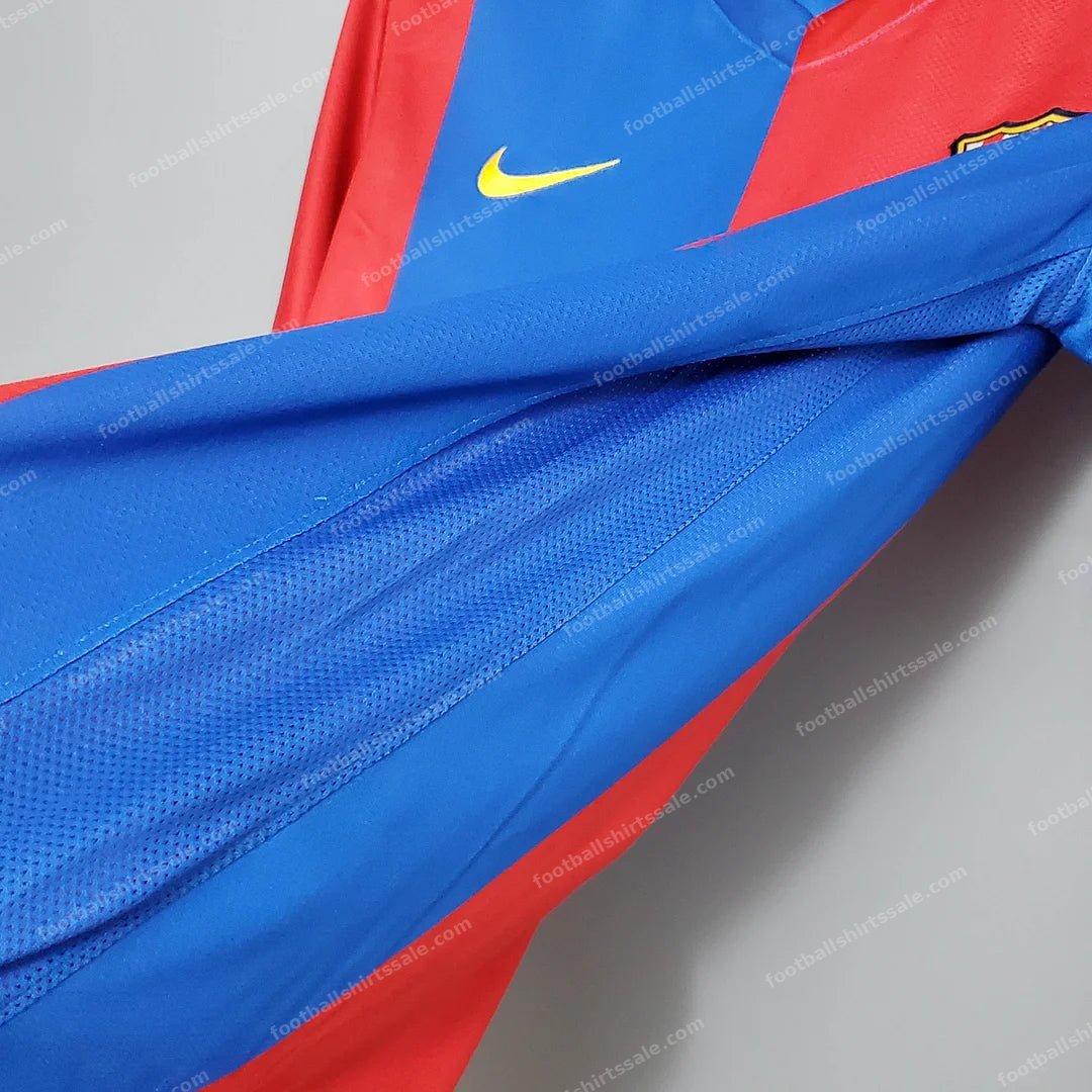 2006/2007 Retro Barcelona Home Football Shirt 1:1 Thai Quality - Detail 5