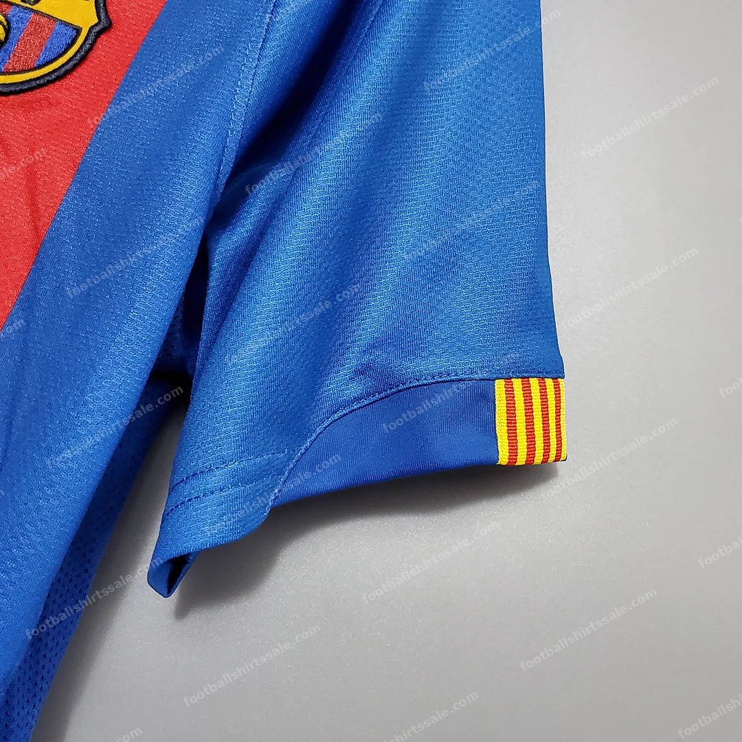 2006/2007 Retro Barcelona Home Football Shirt 1:1 Thai Quality - Detail 6