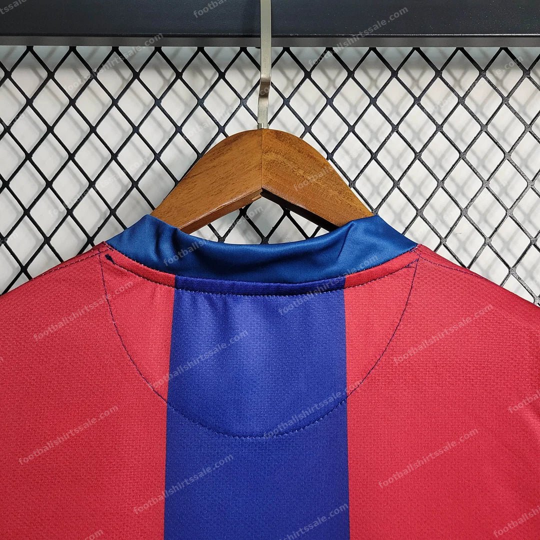 2007/2008 Retro Barcelona Home Football Shirt 1:1 Thai Quality - Detail 3