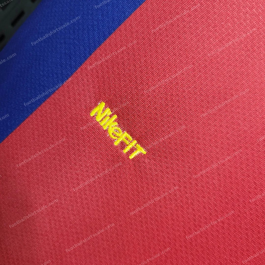2007/2008 Retro Barcelona Home Football Shirt 1:1 Thai Quality - Detail 8