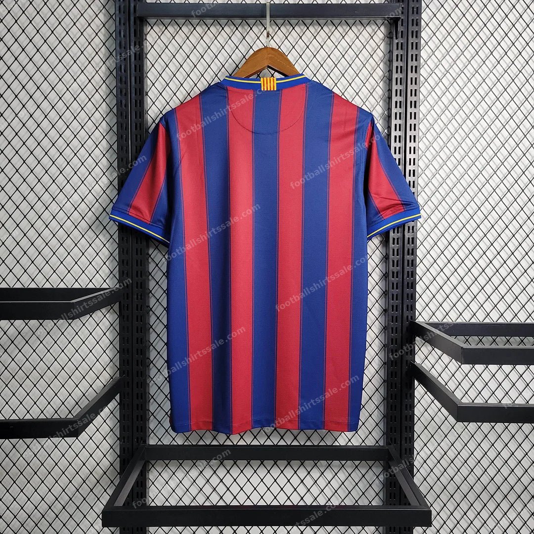 2009/2010 Retro Barcelona Home Football Shirt 1:1 Thai Quality - Detail 1