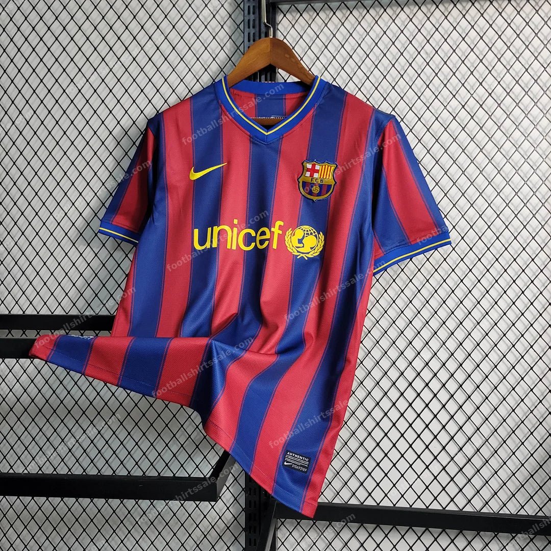 2009/2010 Retro Barcelona Home Football Shirt 1:1 Thai Quality - Detail 2