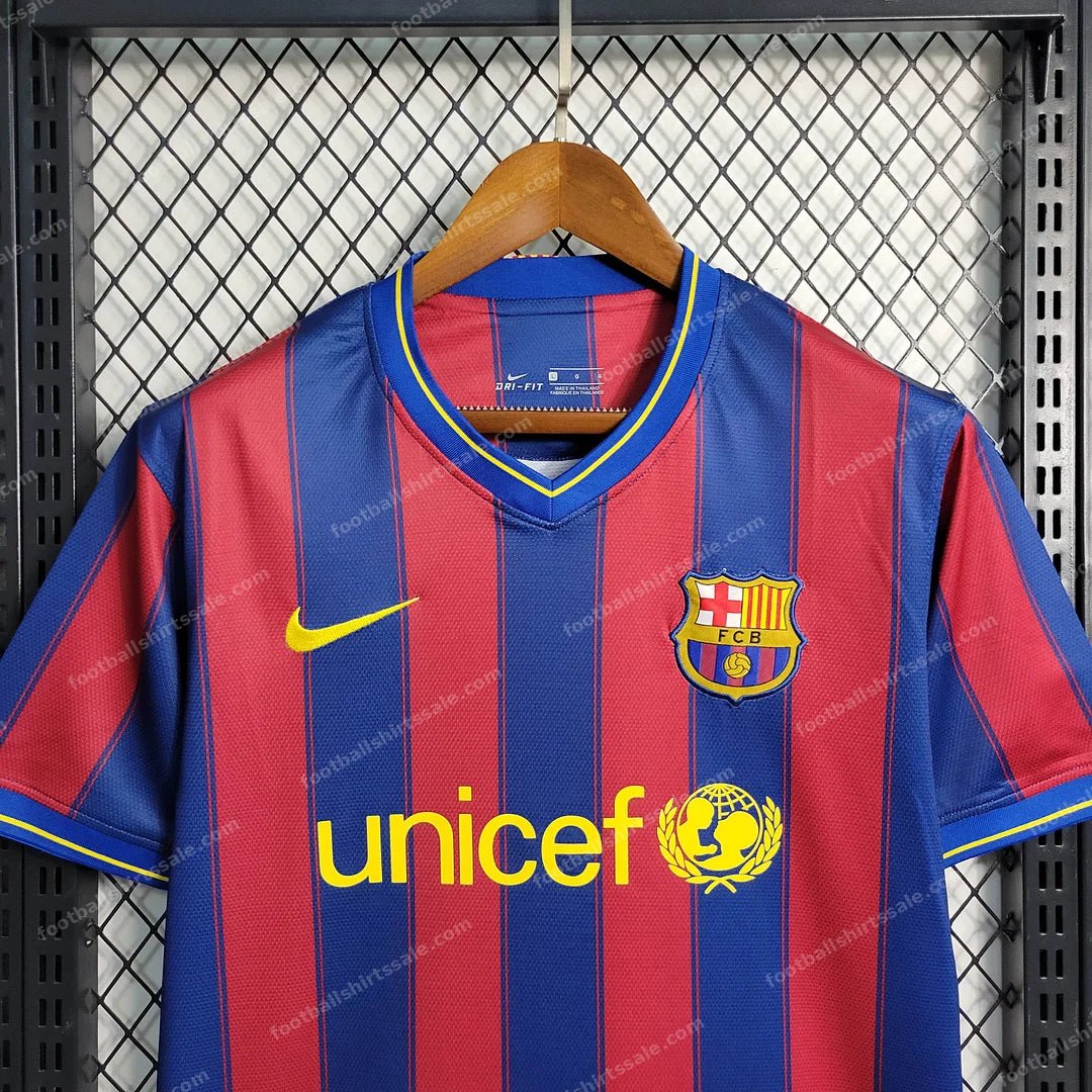 2009/2010 Retro Barcelona Home Football Shirt 1:1 Thai Quality - Detail 3
