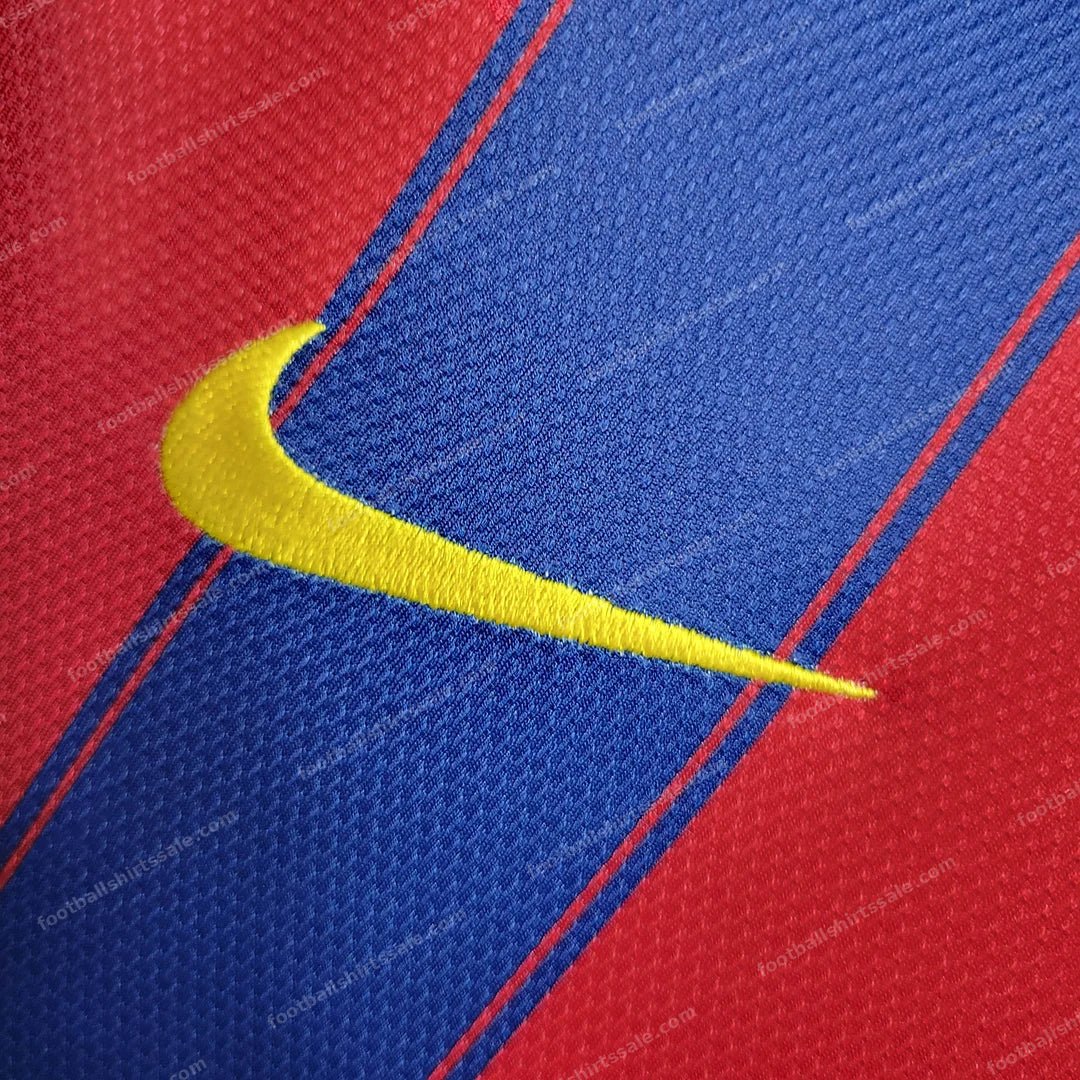 2009/2010 Retro Barcelona Home Football Shirt 1:1 Thai Quality - Detail 4