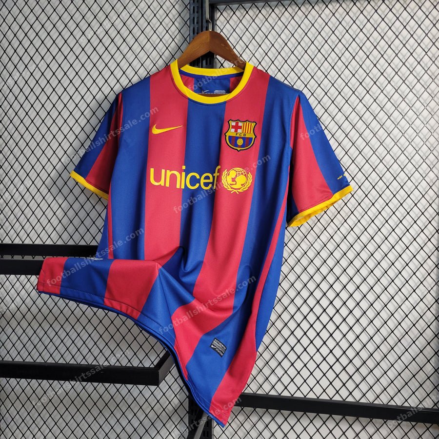 2010/2011 Retro Barcelona Home Football Shirt 1:1 Thai Quality - Detail 2