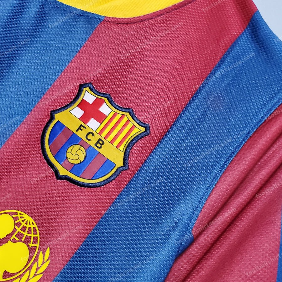 2010/2011 Retro Barcelona Home Football Shirt 1:1 Thai Quality - Detail 3