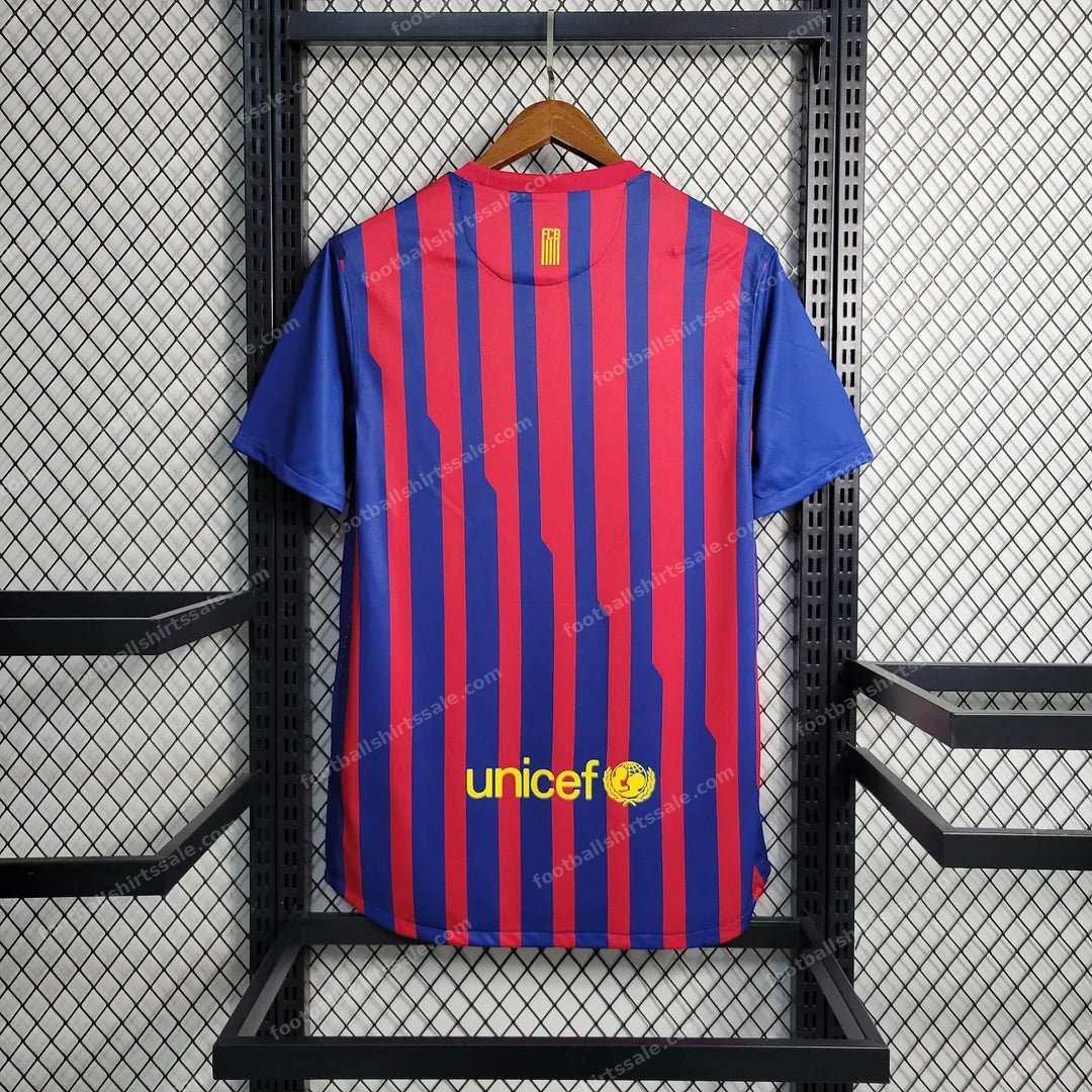 2011/2012 Retro Barcelona Home Football Shirt 1:1 Thai Quality - Detail 1