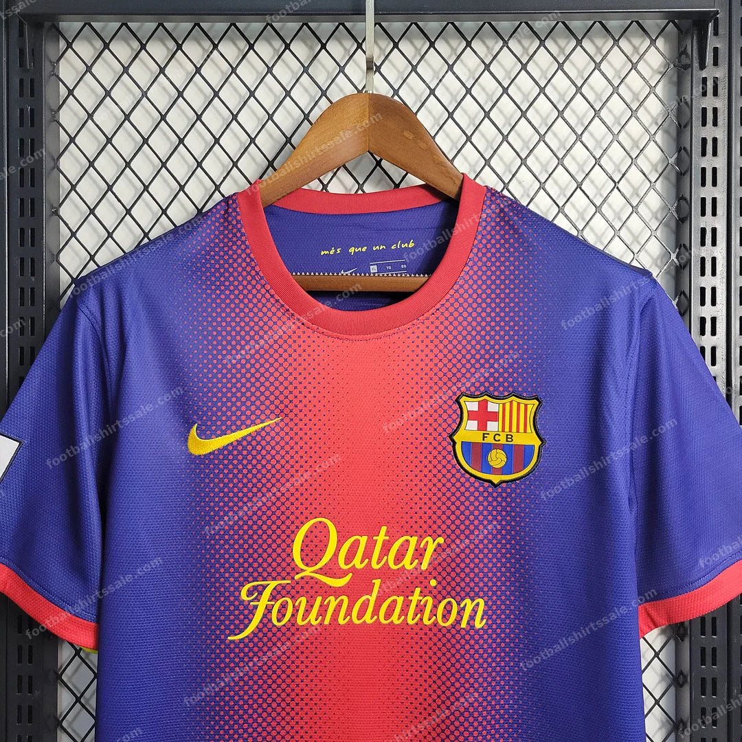 2012/2013 Retro Barcelona Home Football Shirt 1:1 Thai Quality - Detail 2