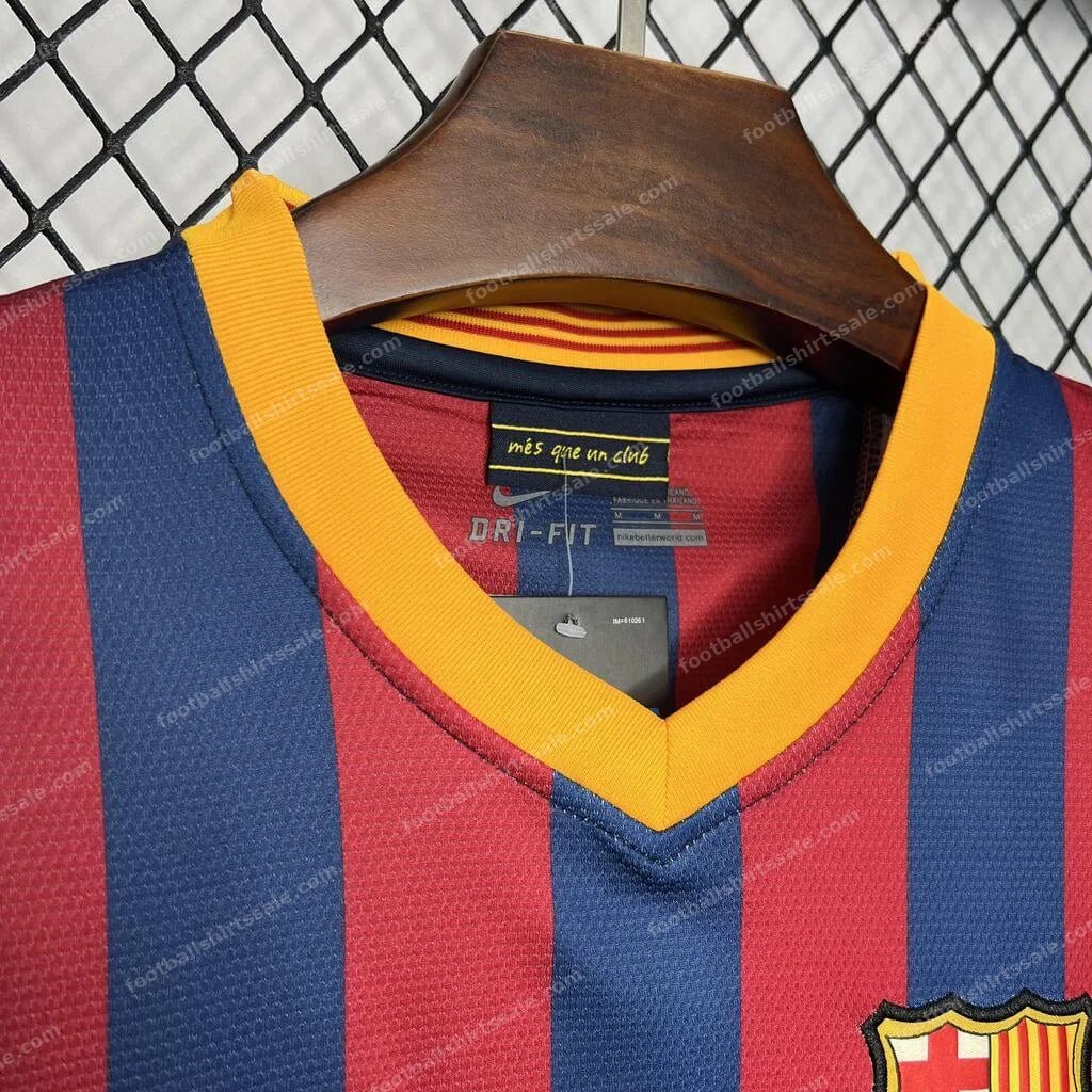 2013/2014 Retro Barcelona Home Football Shirt 1:1 Thai Quality - Detail 6