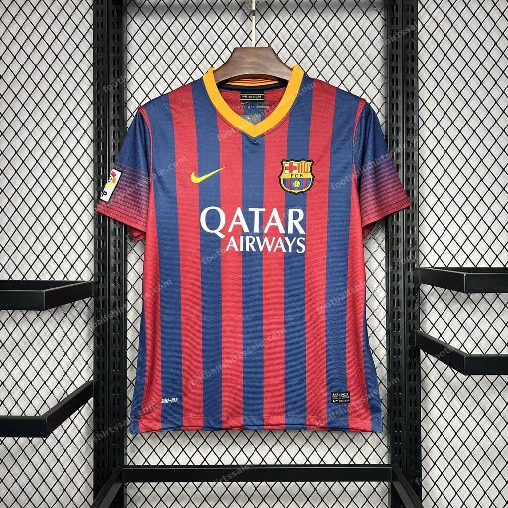 2013/2014 Retro Barcelona Home Football Shirt 1:1 Thai Quality