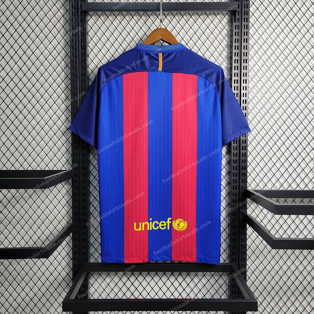 2016/2017 Retro Barcelona Home Football Shirt 1:1 Thai Quality - Detail 1