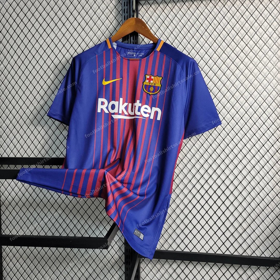 2017/2018 Retro Barcelona Home Football Shirt 1:1 Thai Quality - Detail 2