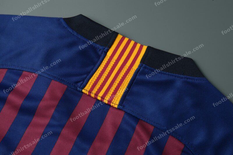 2018/2019 Retro Barcelona Home Football Shirt 1:1 Thai Quality - Detail 3