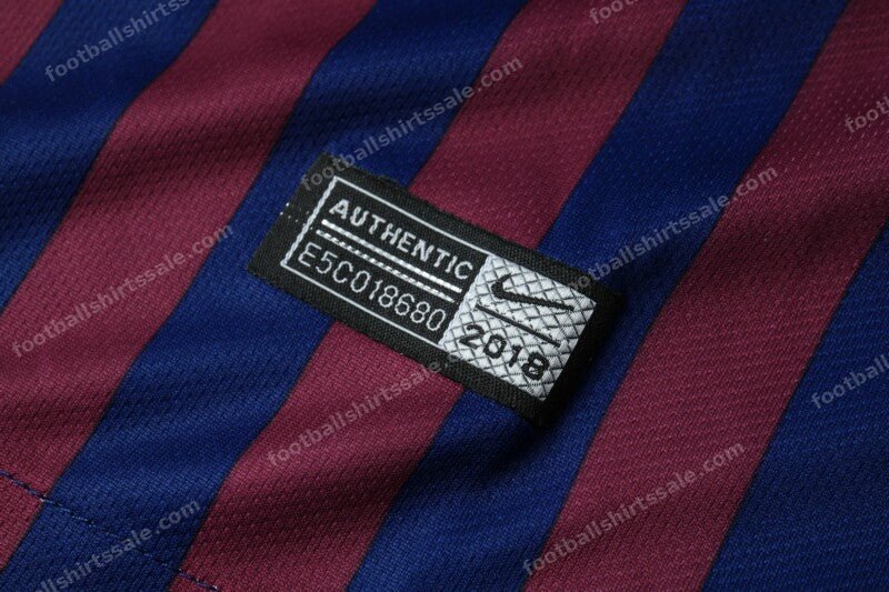 2018/2019 Retro Barcelona Home Football Shirt 1:1 Thai Quality - Detail 5