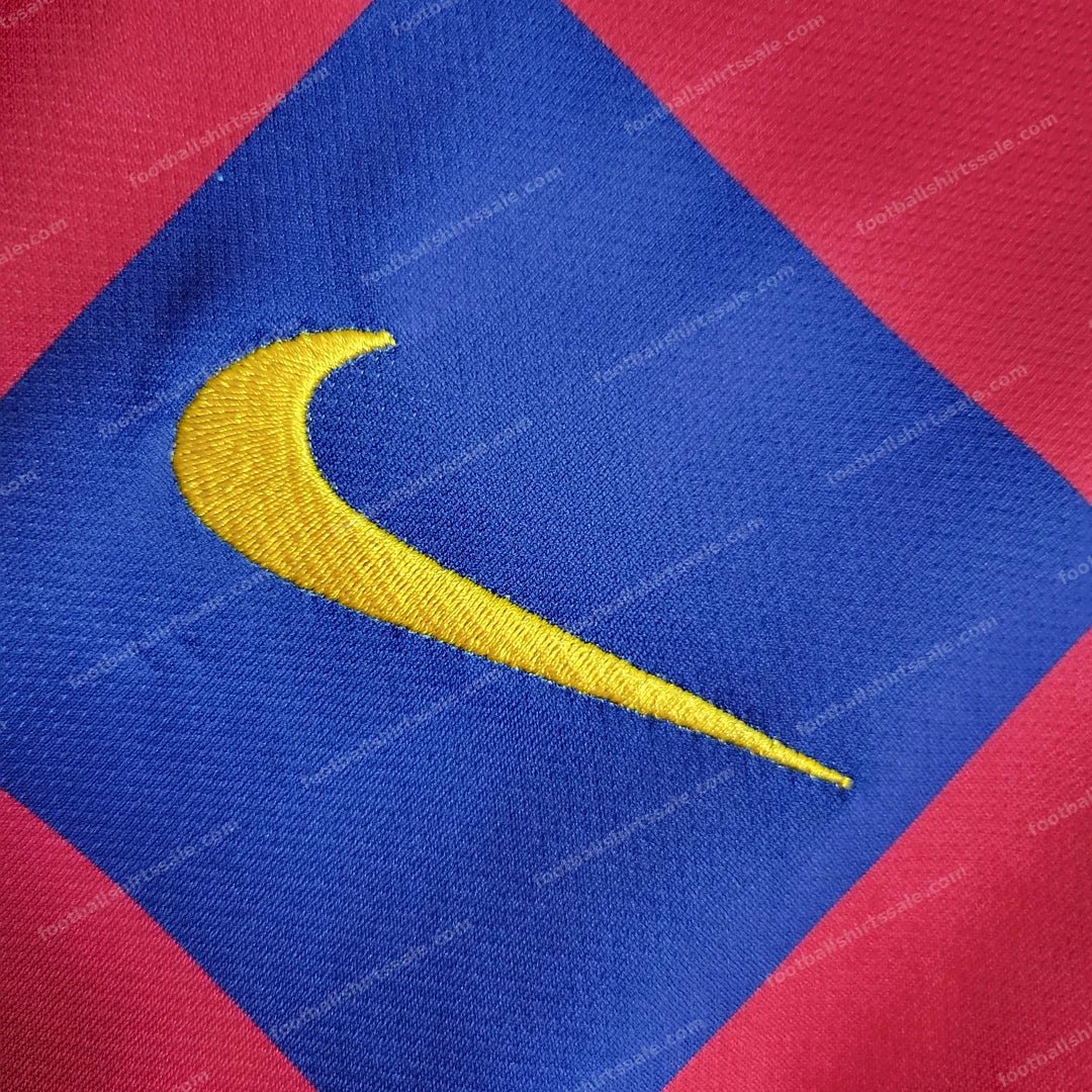 2019/2020 Retro Barcelona Home Football Shirt 1:1 Thai Quality - Detail 4