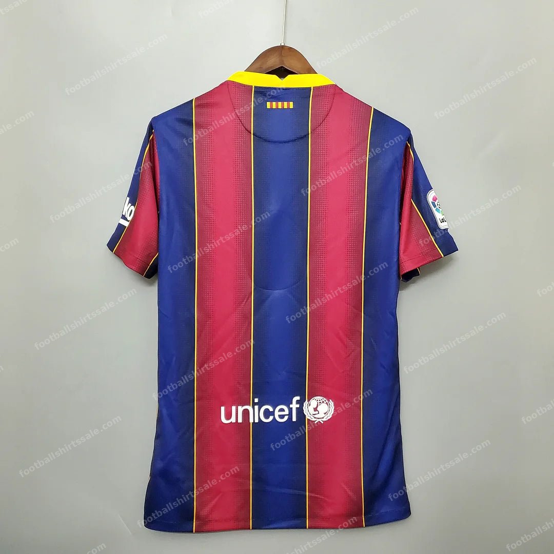 2020/2021 Retro Barcelona Home Football Shirt 1:1 Thai Quality - Detail 1