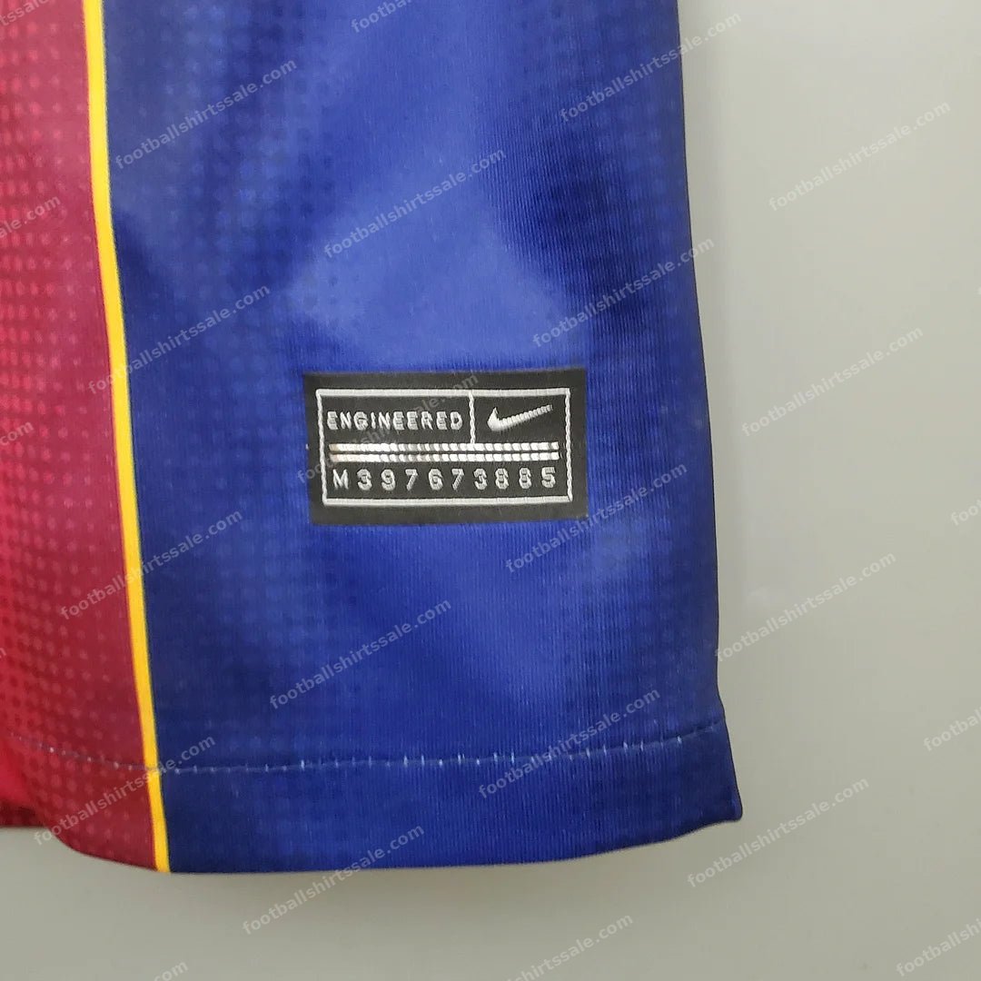 2020/2021 Retro Barcelona Home Football Shirt 1:1 Thai Quality - Detail 6