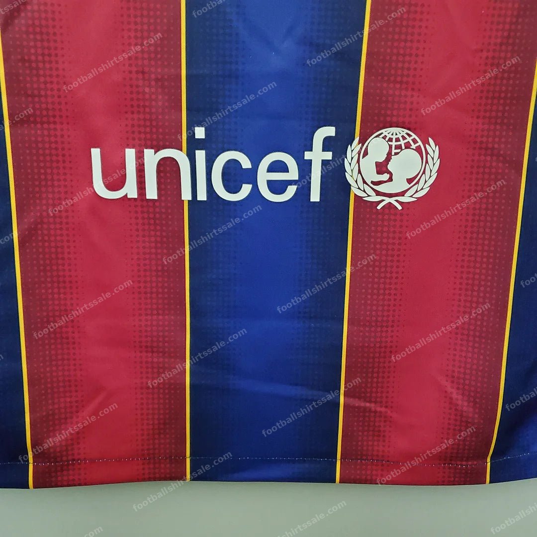 2020/2021 Retro Barcelona Home Football Shirt 1:1 Thai Quality - Detail 8