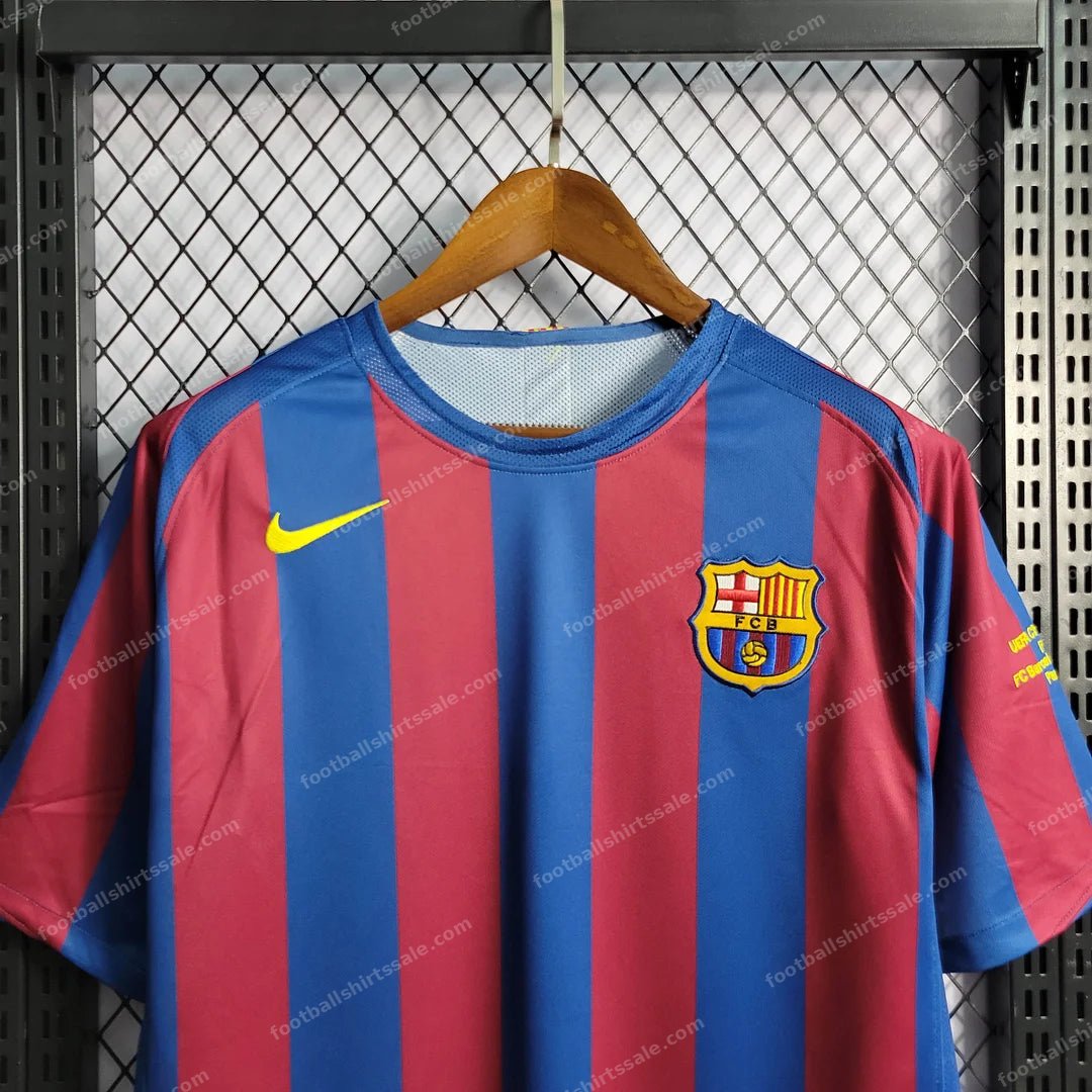 2005/2006 Retro Barcelona Home Football Shirt UEFA Champions League 1:1 Thai Quality - Detail 3