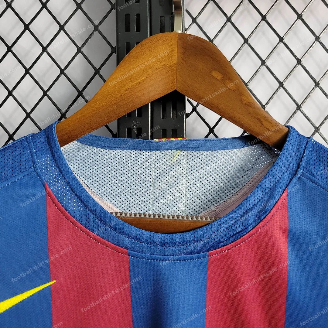 2005/2006 Retro Barcelona Home Football Shirt UEFA Champions League 1:1 Thai Quality - Detail 8