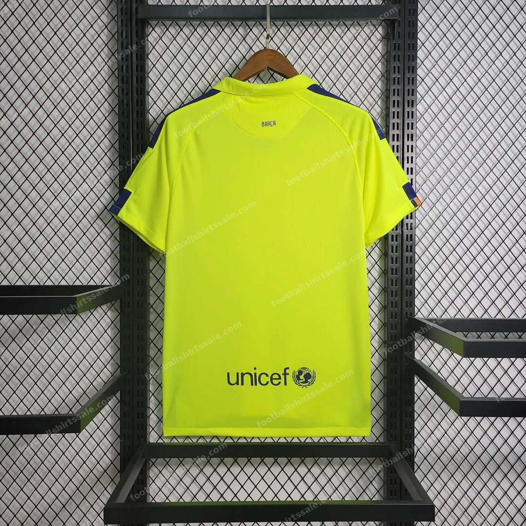 2014/2015 Retro Barcelona Third Away Football Shirt 1:1 Thai Quality - Detail 1