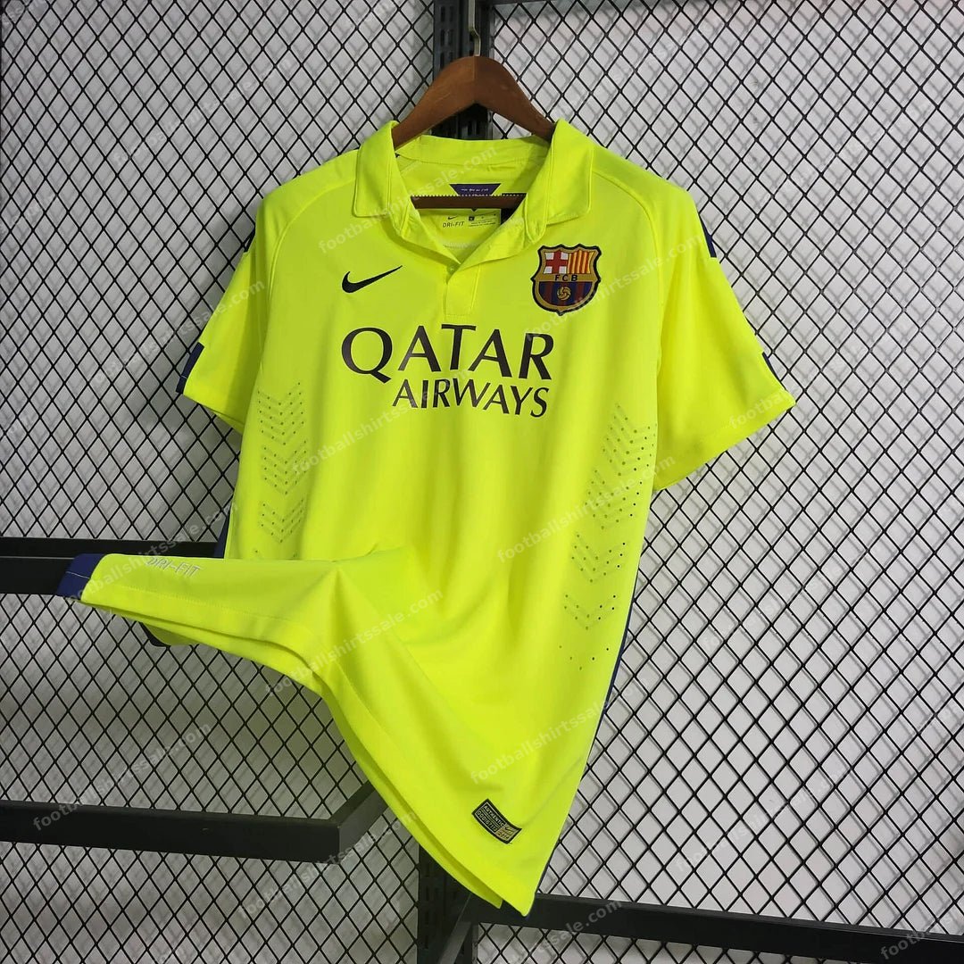 2014/2015 Retro Barcelona Third Away Football Shirt 1:1 Thai Quality - Detail 2