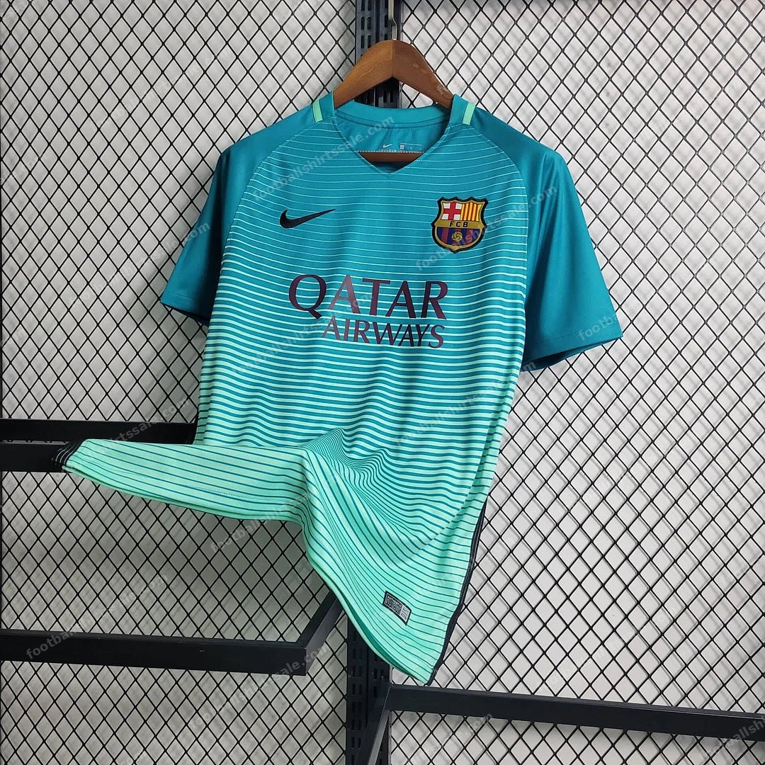2016/2017 Retro Barcelona Third Away Football Shirt 1:1 Thai Quality - Detail 2